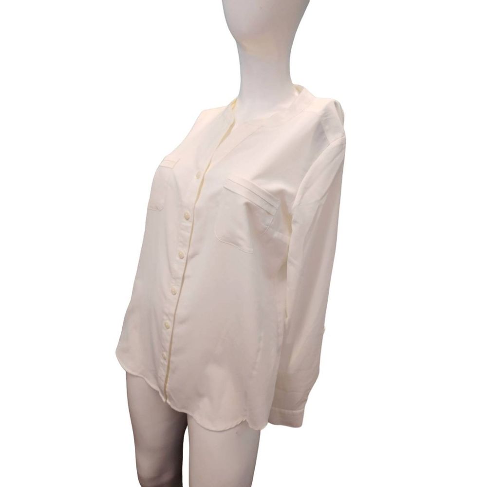 Covington Essentials Off White Pullover Dress Top… - image 6